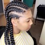 Feed in 4-5 Braids