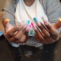 Full set Acrylic colors and freestyle