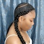 Braid Bar Style (stitch braids) , Partial Sew In