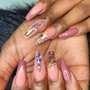 Mani, Pedi with fullset of nails