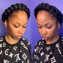 4 Chunky/Ghana Braids