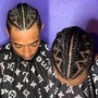 10/12 Feed In/ Ghana Braids