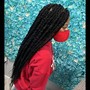 Cornrows (4-6 braids)