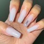 Gel Manicure with French tip