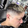 Men's Cut w/Face Shave or Beard line up &amp; HotTowel