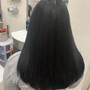 Hair cut -Long layer hair on weaves