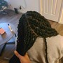 Wig braid down