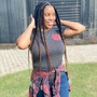 Crochet faux locs/braids/no loose hair