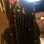 natural hair boho braids