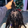 Silk Press, Wand / Barrel Curls, Women's Trim