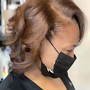 Silk Wrap under dryer