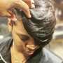 Razor Cut on Weave