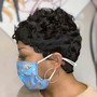 Silk Wrap under dryer