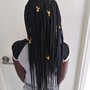 Large Knotless Braids