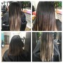 Deep Conditioning Treatment and hair cut