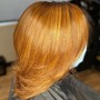 Partial hair color