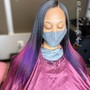 Full head color and lowlights