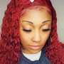 Lace closure wig install