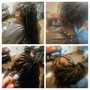 INTERLOCKING/RETWIST/updo