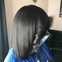 Silk Press with Deep Conditioning & Trim