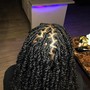 Medium- mid back-Senegalese Twist