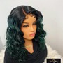 wig half set color