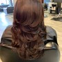 Bonding Hair Extensions “Track in”