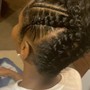 2 Feed In Braids