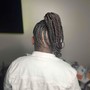 Butterfly/Faux Locs MidBack  Add-On