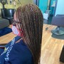 Small/Med Knotless braids regular length