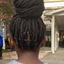 Kid's small knotless Braids 10 and under