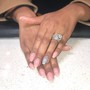 Active “Sport” Length Full Set with clear gel