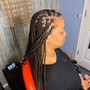 Small Knotless Braids