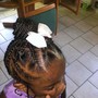 Kid's Braids(no hair added)