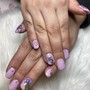 Gel nail extensions