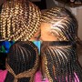 Box braids bob