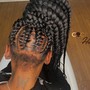 2 Feed In Braids