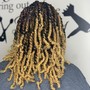 Med Knotless Box Braids