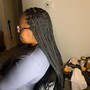 Butt Length (LARGE) Knotless or box braids