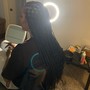 Quick Weave or sew in with leave out