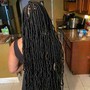 Flat Twists with natural hair