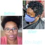 Blow out/Cut/Style on Natural Hair