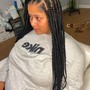 Natural braids (no braiding hair)