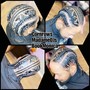 Designed Regular Cornrows