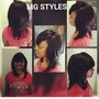 MG’s Relaxer retouch and style