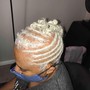 MG’s Two Strand-Twists (shampoo and condition included)