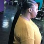 Basic Braided Updo (large braids) no hair added