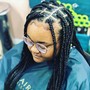 Medium Box Braids