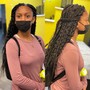 Smedium Knotless Braids (Bra length)