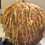 Loc Coloring (Tips) (no roots) (Shorter length)